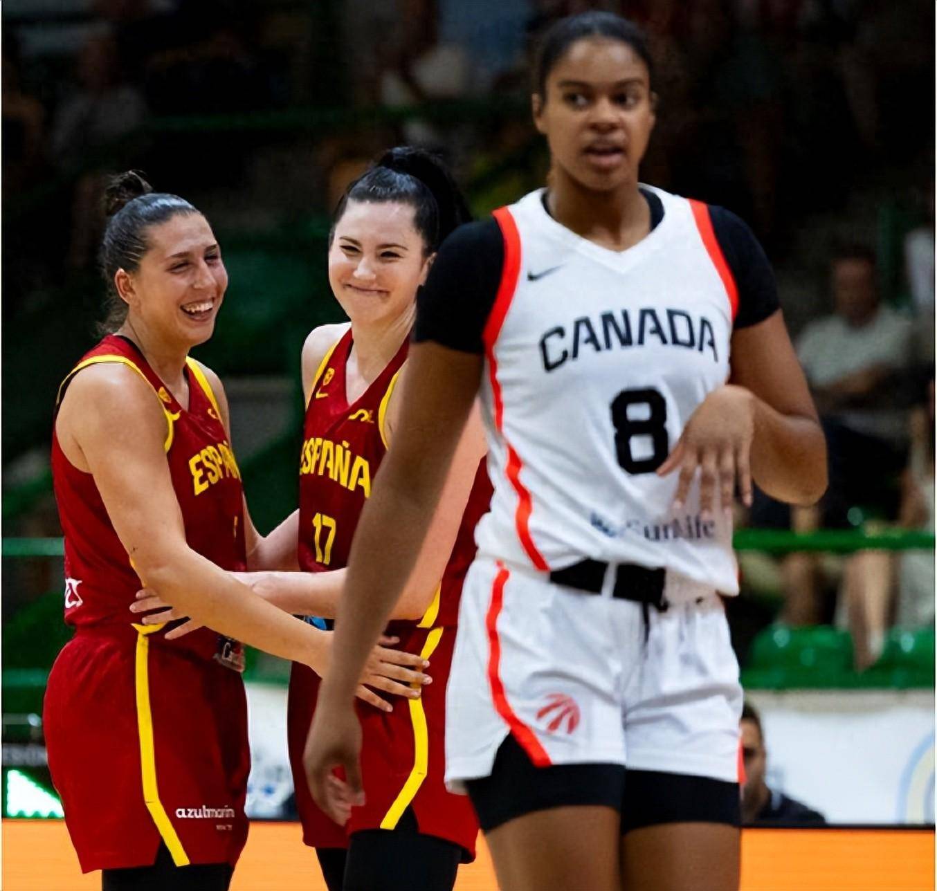 西班牙女篮喜获大胜，晋级四强